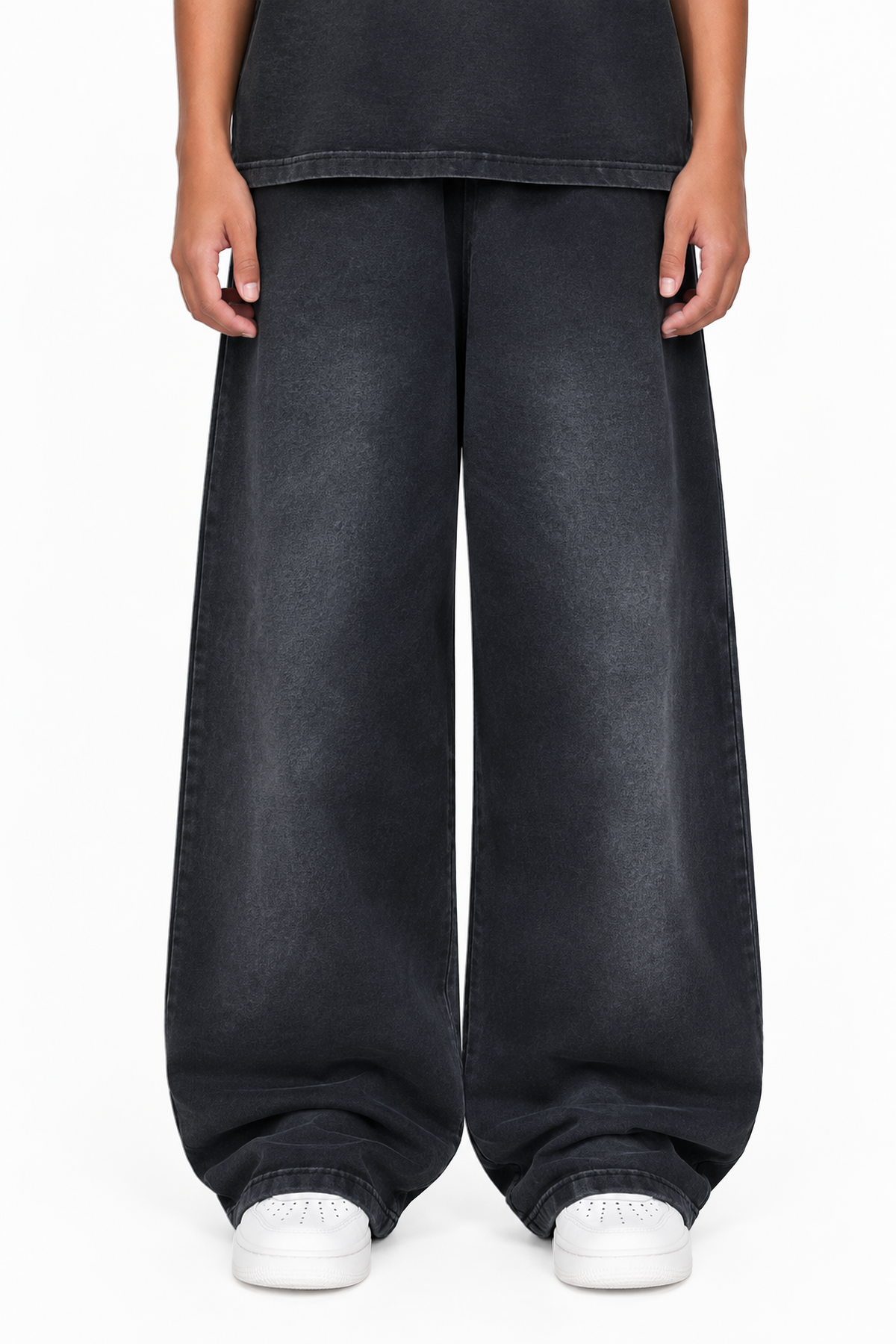 SWEATPANTS - SUNFADE BLACK