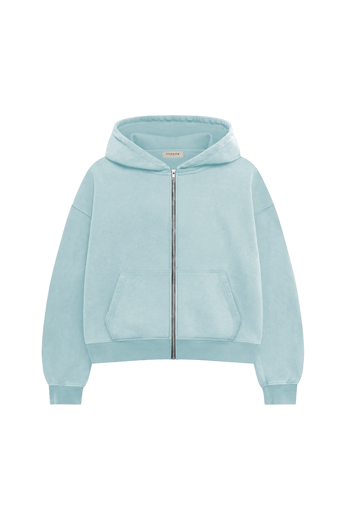 ZIPPER HOODIE - SKY