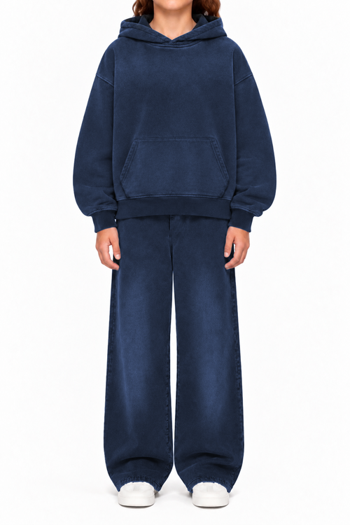 STANDARD HOODIE - SUNFADE NAVY